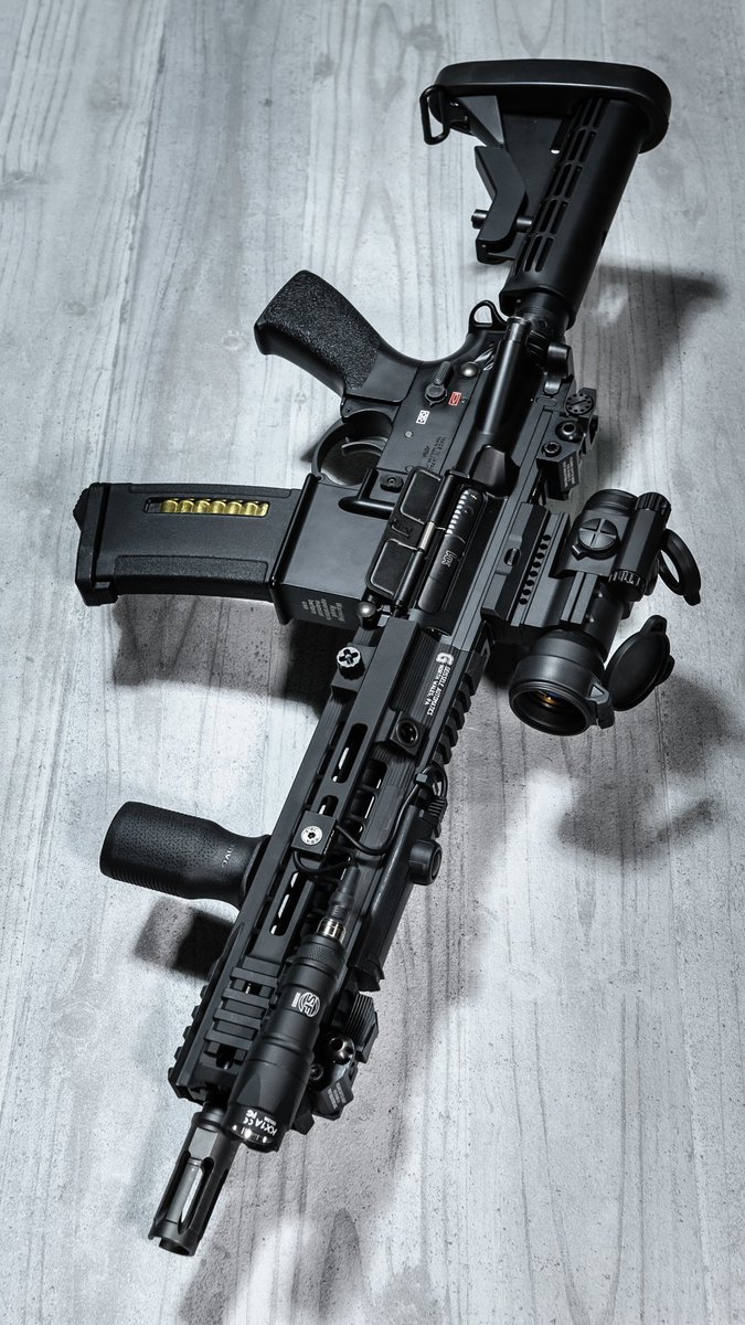 416の日今日は豪華二本立て！ TM 次世代HK416D w/ GEISSELE SMR Mk15