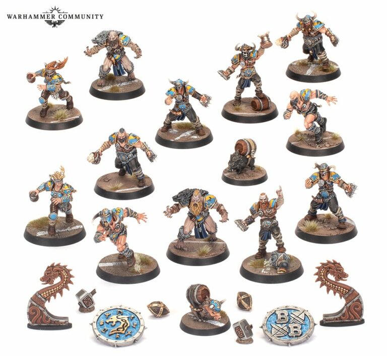 NorthumbrianTin's tweet photo. Today we have loads of Norse Team Bloodbowl Pre orders!🏈From the frozen north they come a new team for Blood Bowl bringing booze, boars, and brutality to the playing field, supported by Dice, Cards, and a Pitch &amp; Dugouts set– prepare to face the Norscans!
https://t.co/2ZWjn2GZhs https://t.co/g35adekGom