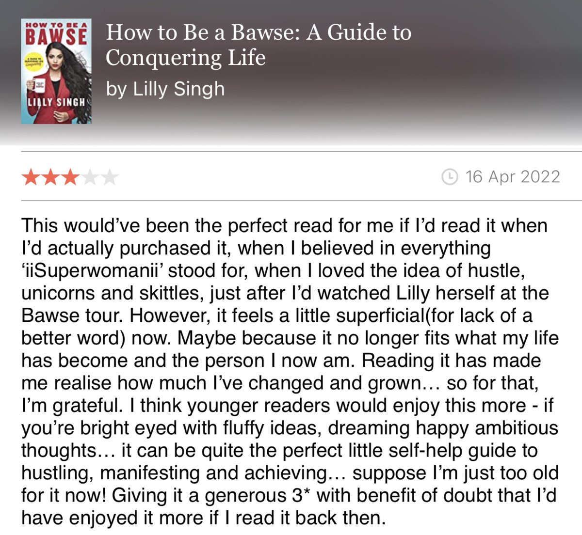 Ishaqzaadiii's tweet photo. #HowToBeABawse (#LillySingh)
#BookTwitter https://t.co/Il1HHqPUPo