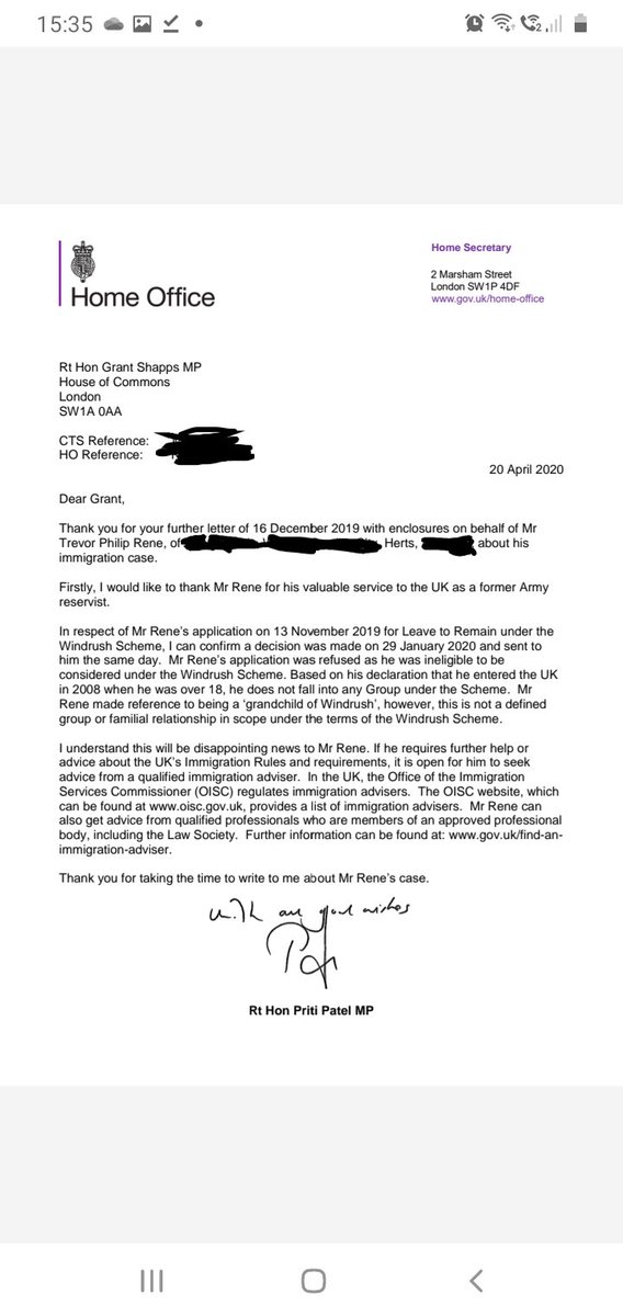 ReneTrevor's tweet photo. @LizJarvisUK Well said, my MP Grant Shapps said there's nothing much he could do to help, I'm waiting for them to knock on my door for votes this coming Election, I'm a one man battle, its not over yet #MeetTrevorAndDiane #StopRacism #BritainIsNotInnocent https://t.co/8nUessQebq