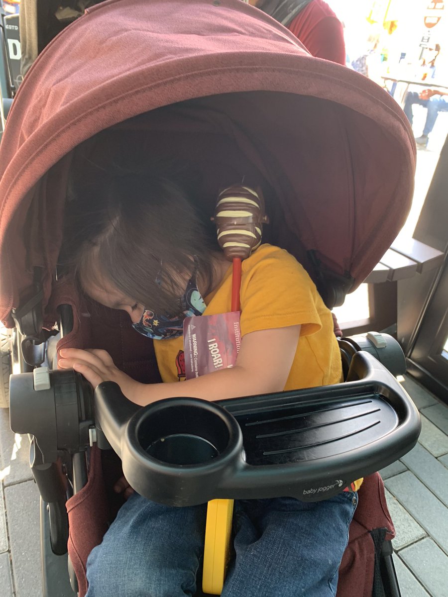 AnneSimoneV's tweet photo. Took babies to the Natural History Museum yesterday… I’m going to call it a wild success. 

#napping #alltuckeredout #dinosaurs https://t.co/OFCWOf85pK