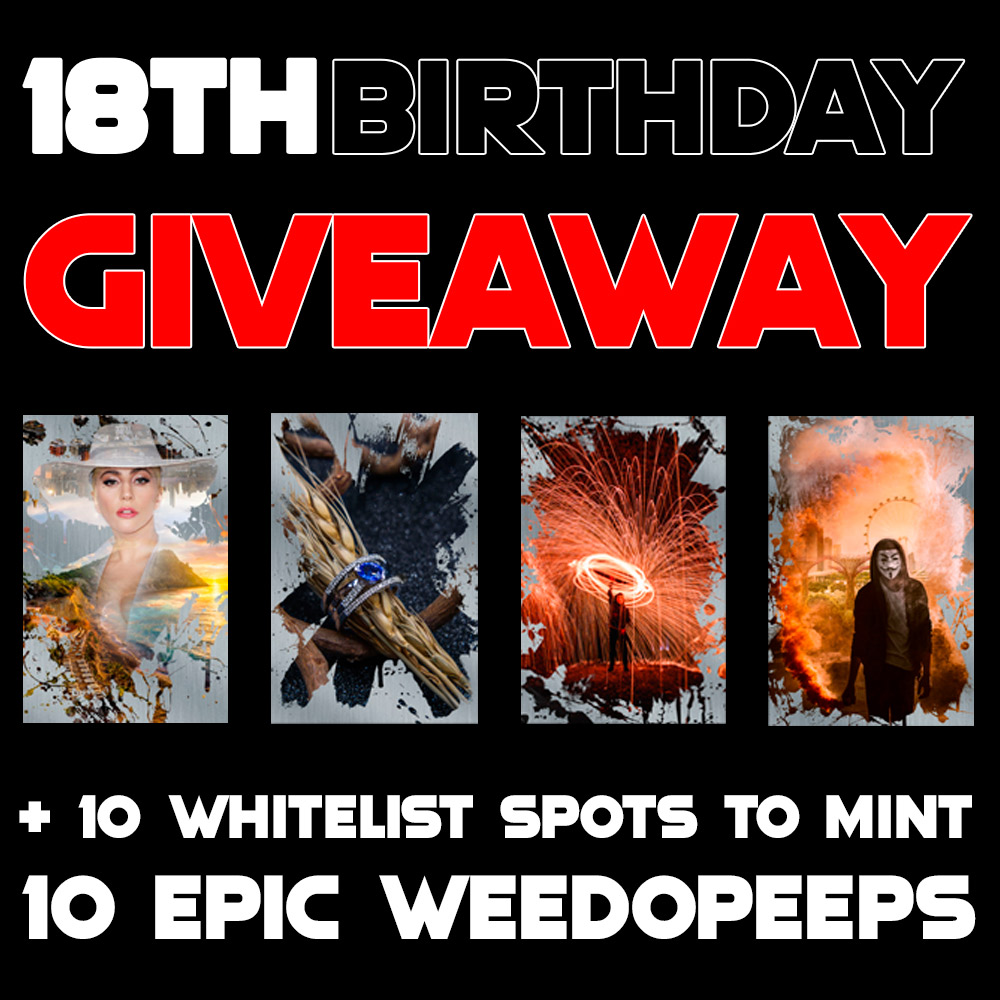 🎊🎉 IT'S MY BIRTHDAY 🎂... BIG NFT ARTS 🍀 GIVEAWAY 🎁😍 💲💲
Including Unique Access to the Alpha Characters of our Coming P2E Game now UNVEILED.
aiden-arts.com/giveaway-18th-…

IT'S YOUR TIME TO WIN ‼️

#aidenarts #nftart #nft #P2Egame #gaming #ethereum #opensea #collectibles #crypto