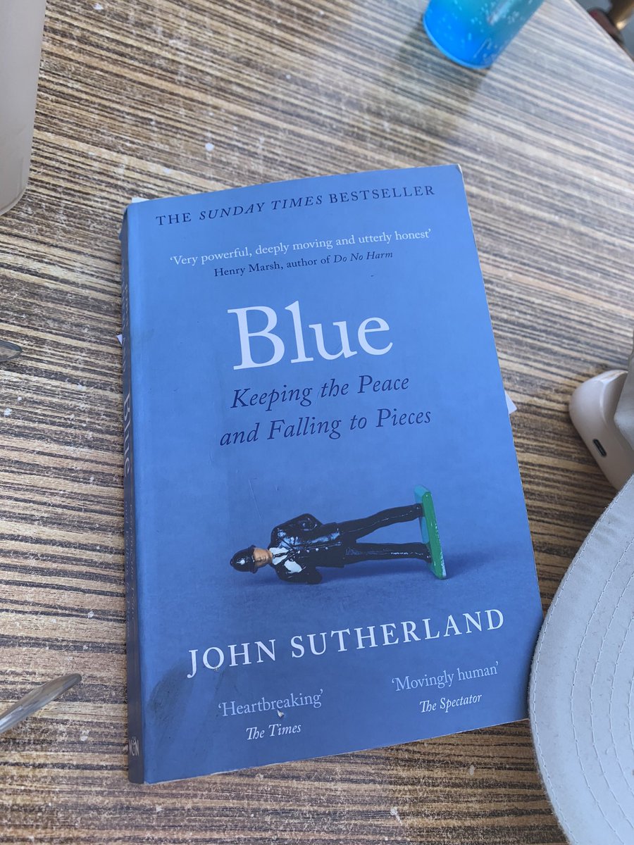 KevDobbo's tweet photo. What an amazing read, completed poolside in 2days. I couldn’t put it down.
Brought back memories of my days in “Blue” #ThinBlueLine https://t.co/RNFQnV9omg