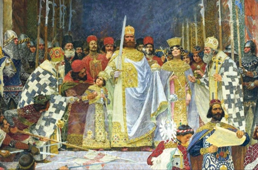 Based Serbia on Twitter: "On this day 1346. in Skopje, Dušan the Mighty ...