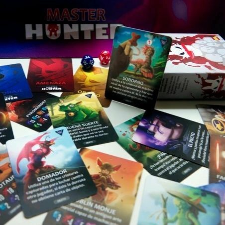 GLIRProd's tweet photo. ¿Conseguirás convertirte en Maestro Cazador? En #MasterHunter tu tarea es sobrevivir. No importa cómo. Tu destino depende de las decisiones que tomes y los combates que ganes.
👥 2 - 5
⌛ 15-60 min.
🧸 + 8 años
⚙ @masterhunter.cardgame
#Juegodecartas y de #rol con impres… https://t.co/bhJO5TpTL4