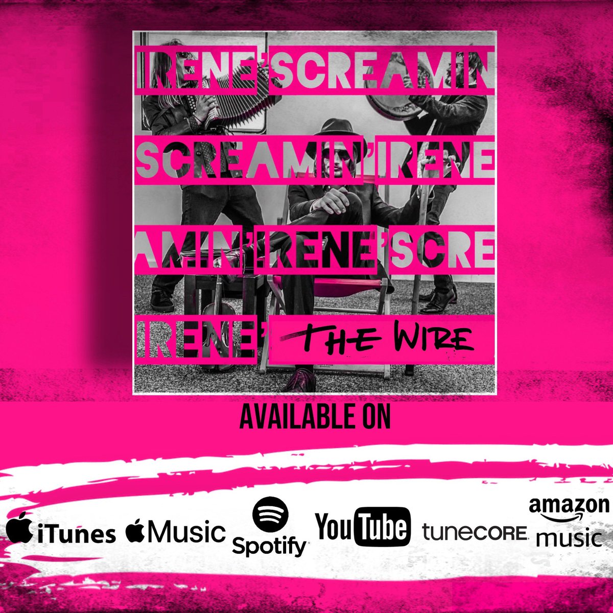 ScreaminIrene's tweet photo. #newsingle The Wire. Available on #AppleMusic #itunes #Spotify #tunecore #youtube #AmazonMusicLive https://t.co/C4kGDY6x1A