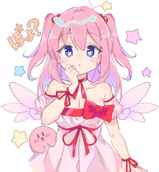 みそしる(@miso_mk2 )先生の擬人化カービィちゃん 