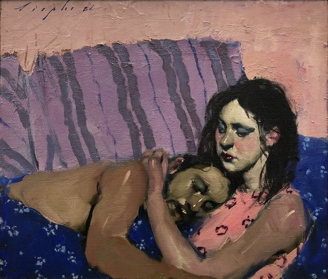 Eadeeva's tweet photo. Los abrazos en las obras de Malcolm Liepke 🫂 https://t.co/SDMWn2uQN5