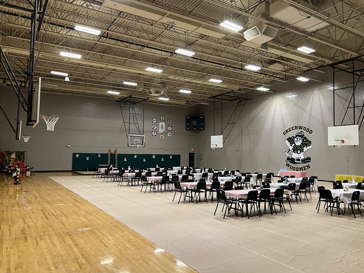 Hotcakes With The Bunny is set up and ready! Thanks Boosters for your hard work. We hope to see everyone today in the Aux Gym from 9 am - 12 pm. Raffles, photos, hotcakes, and more! Enter through the Sports Activity Center Entrance.