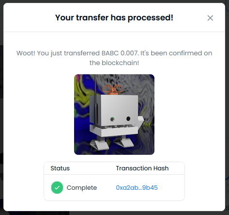 BitsAndBotsNFT's tweet photo. Hi @AielFire , congrats for this cool #BitsAndBots #pfp
#NFTCommunity #NFTs #NFTGiveaways #Robotics https://t.co/T7FqK9h83E