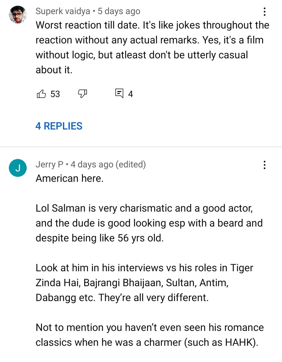 i_yogesh22's tweet photo. These 2 CUN8S @Kor5bin &amp; @RickSegall *Tried* To Review #Dabangg On Their GARBAGE CHANNEL, Well as Expected Their Video Was Less About Dabangg &amp; More about Personal Derogatory Remarks On #SalmanKhan BUT The Comment Section Was Fire💥 Their Own Subscribers BASHED Them Up &amp; Down! https://t.co/vJncG8SOFh