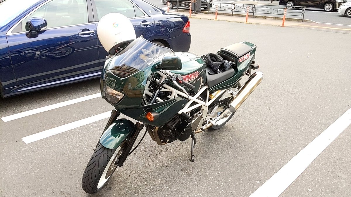 GN_RIDERRR's tweet photo. 納車だァァァァァァ！！！！
#TRX850 #バイク乗り https://t.co/sZ1pvR0dFv