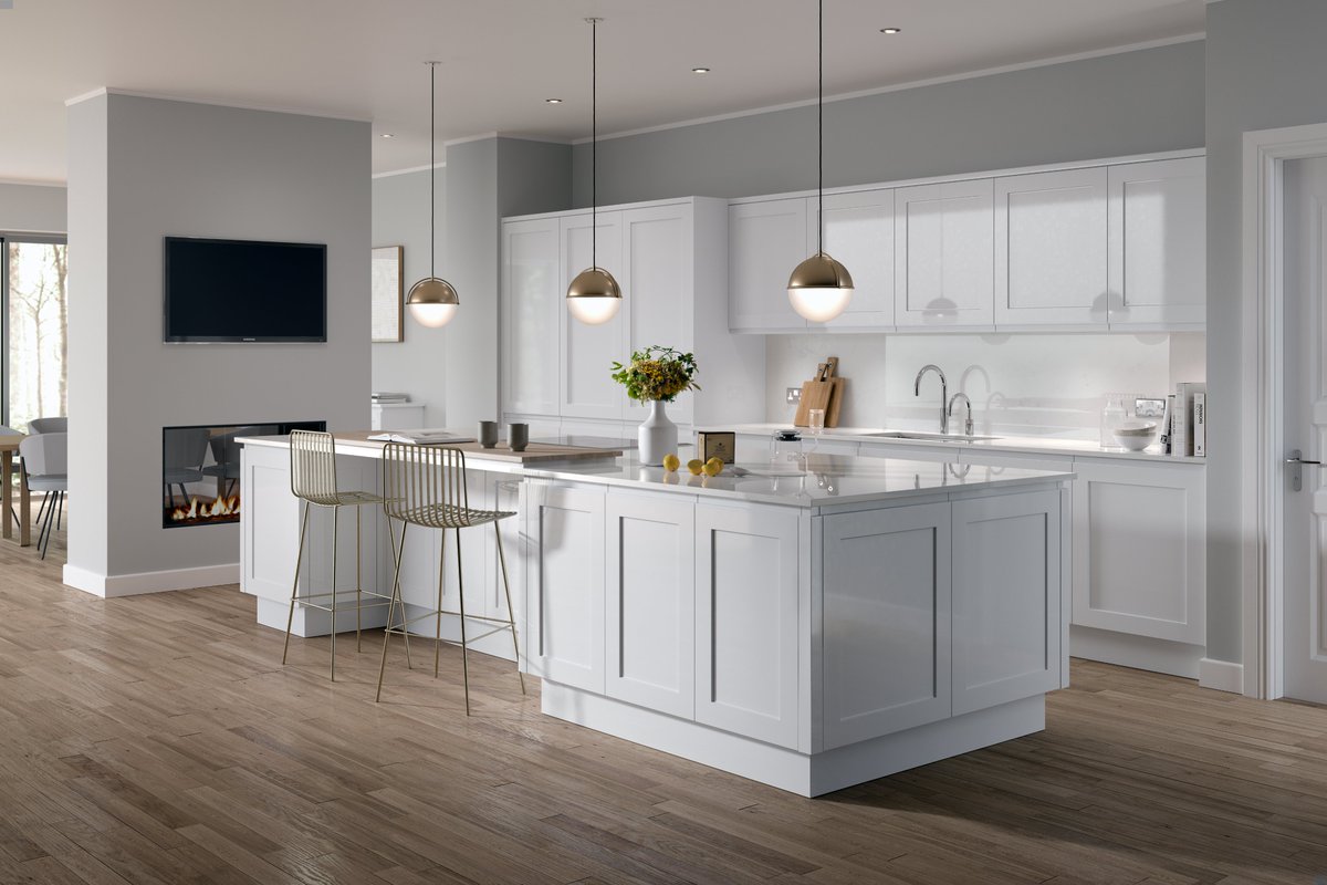 Mal_Kash1's tweet image. Pure Beauty
Classic Beauty is created through a gloss lacquered door in a white finish with an integrated pull handle
 #easter #glosskitchen  #aprilkitchen