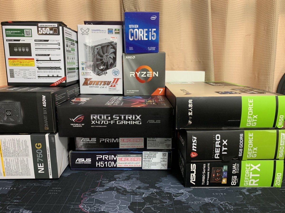 NANA_PCbuilder's tweet image. 箱箱箱箱箱箱箱箱箱箱箱
📦📦📦📦📦📦📦

畳めないのも多いし、
保管場所に困ってきたよ( ᵒ̴̶̷᷄꒳ᵒ̴̶̷᷅ )

#ゲーミングPC #自作PC