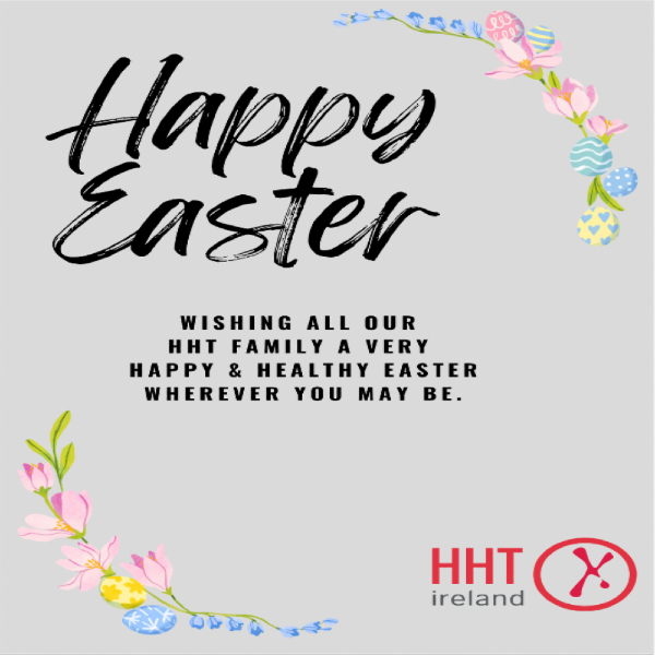 HHTireland's tweet photo. Wishing all our HHT family and supporters and very Happy & Healthy Easter.π£
#HHT #EasterHappiness #HHTFamily https://t.co/8Nq4Uf465y