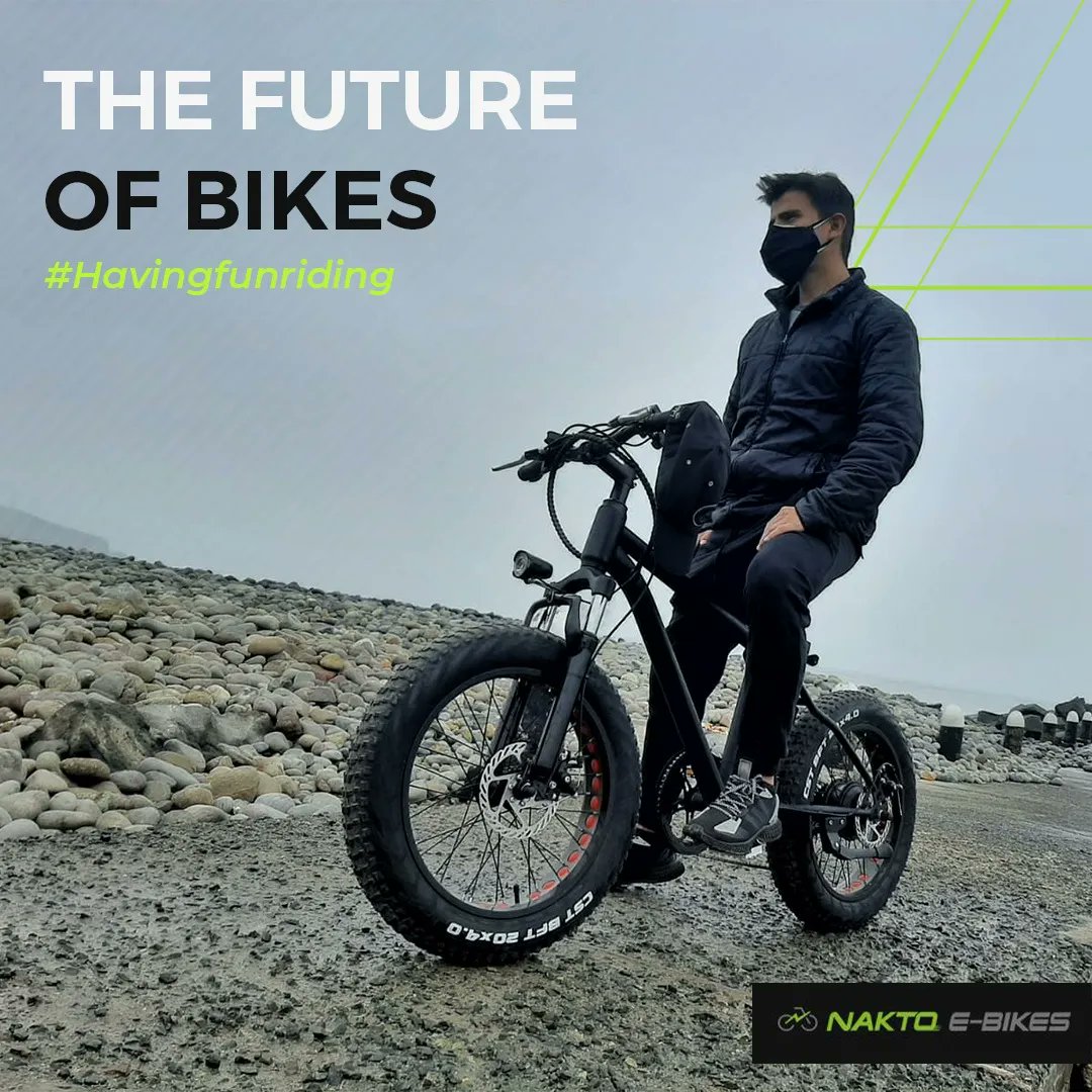NaktoE's tweet photo. Nakto E-bike, like a normal bike but way cooler. The future of bicycling.
#HavingFunRiding #EBikes#Classic #NaktoEBikes https://t.co/BSeTM3qUO1