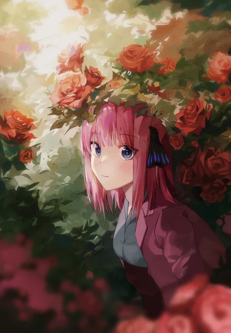 高嶺の花🌹
#五等分の花嫁 #中野二乃 