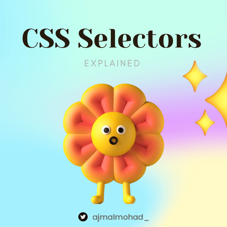 ajmalmohad_'s tweet image. ✨ All CSS Selectors Explained 🚀