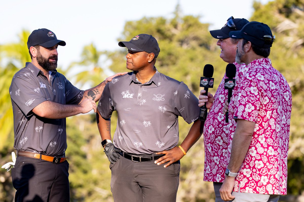 Good times with @robriggle hosting the @AceHardware Shootout to raise funds to help @CMNHospitals fulfill their most urgent needs. Watch on the @GolfChannel April 18 at 7 p.m. ET! #AceShootout