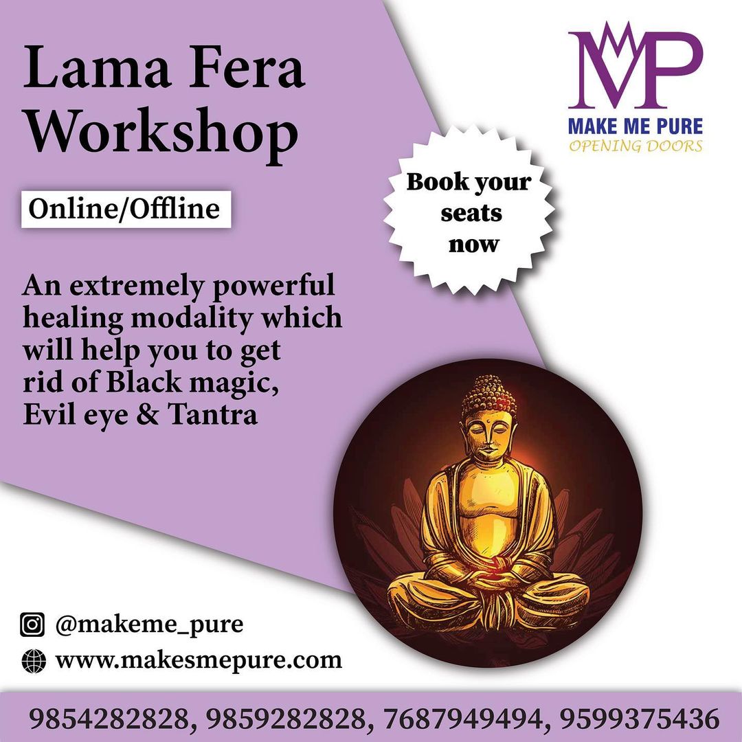 makesmepure's tweet photo. Lama Fera- removing negative energies..!!

Learn this powerful energy healing technique of Buddhist monks to produce physical and emotional healing with #makemepure..!!

 #peace  #healing  #mindfulness   #lamaferahealing #lamafera #lamaferaworkshop #lamaferahealingtechnique https://t.co/KLIcb3yhH6