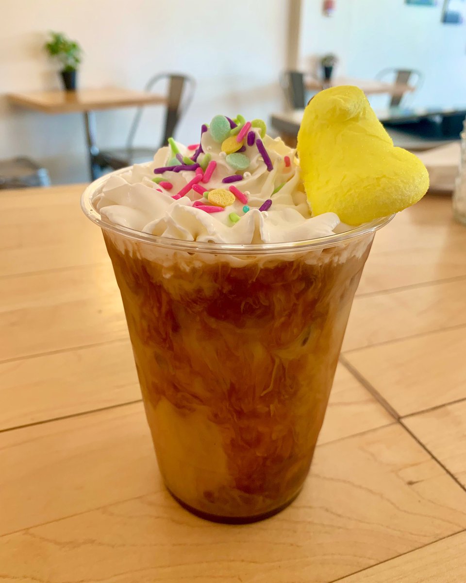 Be a rainbow in someone else’s cloud! 🌈 Spread lots of peace, love, joy and happiness!

Our hours for the weekend:

Saturday ☕️ 7:30-4
Sunday 🐰 7:30-2
Monday ☕️ 7:30-4

Stop by to try a Peep Latte! 🐰☕️🐰

#jamparkside #buffalocoffeeshops #buffalo #buffalocoffee #wnycoffee