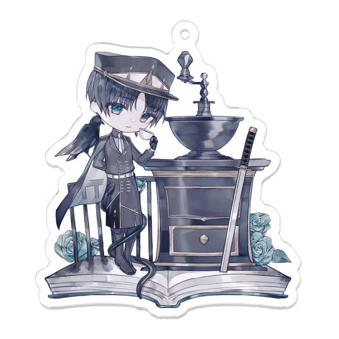 うちの子アクキーデザイン…… 