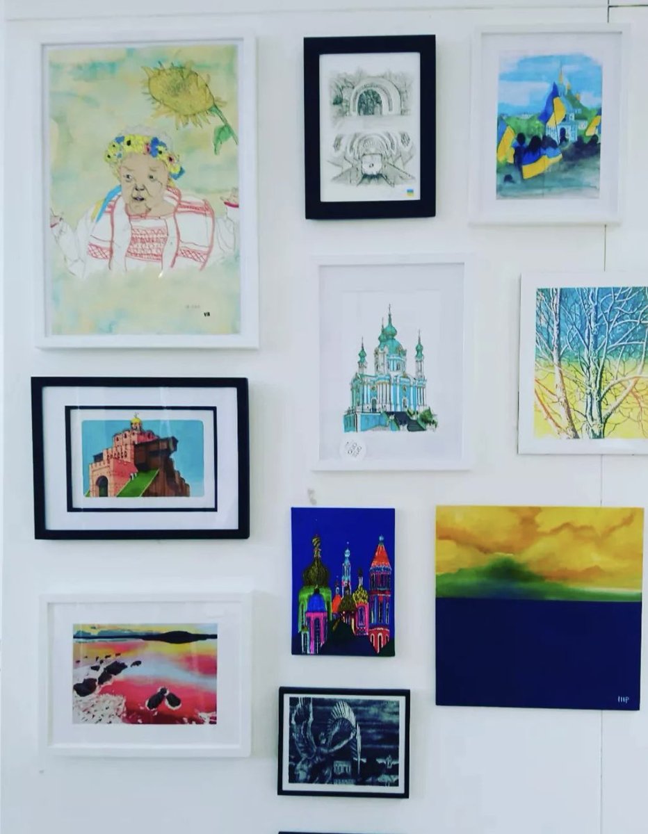 punkweasel's tweet photo. Rosa’s submission for the #sketchclubleeds first group exhibition at @cole_gallery. She has entered her piece in the #sketch_ukraine category with all proceeds going to charity. 

The show runs until the end of May and can be found in the @leedscornex 

@BBGAcademy https://t.co/jvf6s7CgRQ