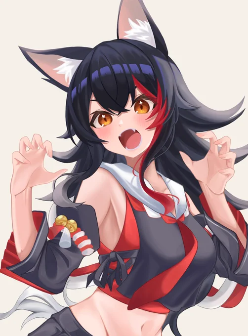 ミオちゃんお大事にしてまた元気な声聞かせてくださいね☺️
 #みおーん絵 