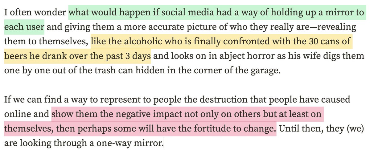 chroepke's tweet photo. Have you ever received a naggy comment from someone discouraging your thoughts or ideas online? It stings, doesn't it?

A great article by @lukeburgis about mirroring social media users the impact of their online behavior.

https://t.co/HMu9YiwqHI https://t.co/OqYFzVqEHG