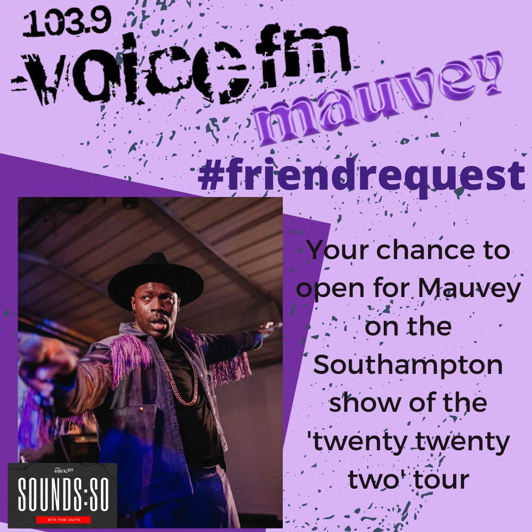 voicefmradio's tweet photo. #localartists
We are giving you the chance to open for @lovemauvey @TheBrookSoton on May 18th! 

Head to our website to find out more and enter here > https://t.co/1VYEiCKzvi https://t.co/rLIezBzUzZ