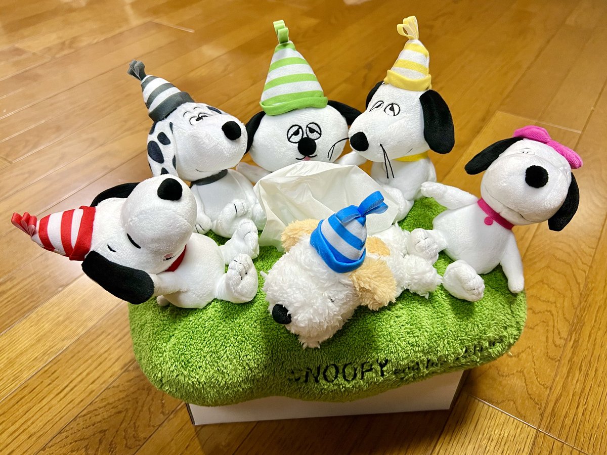 スヌーピー ティッシュボックスカバー 当たりくじチャレンジ賞