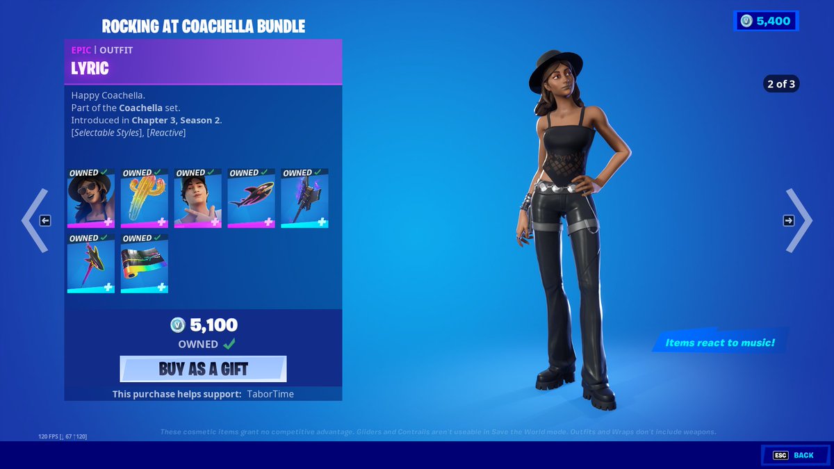 Hierarch2020's tweet photo. Bought the Coachella Bundle with code Taborhill. Without your review I would have never bough it. @TaborTimeYT https://t.co/QAPLMIQ0iO