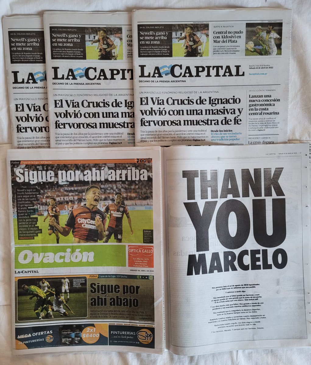 Newell's Old Boys - English News tweet media