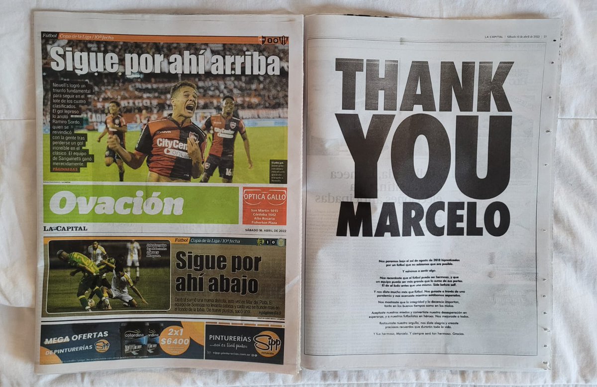 Newell's Old Boys - English News tweet media