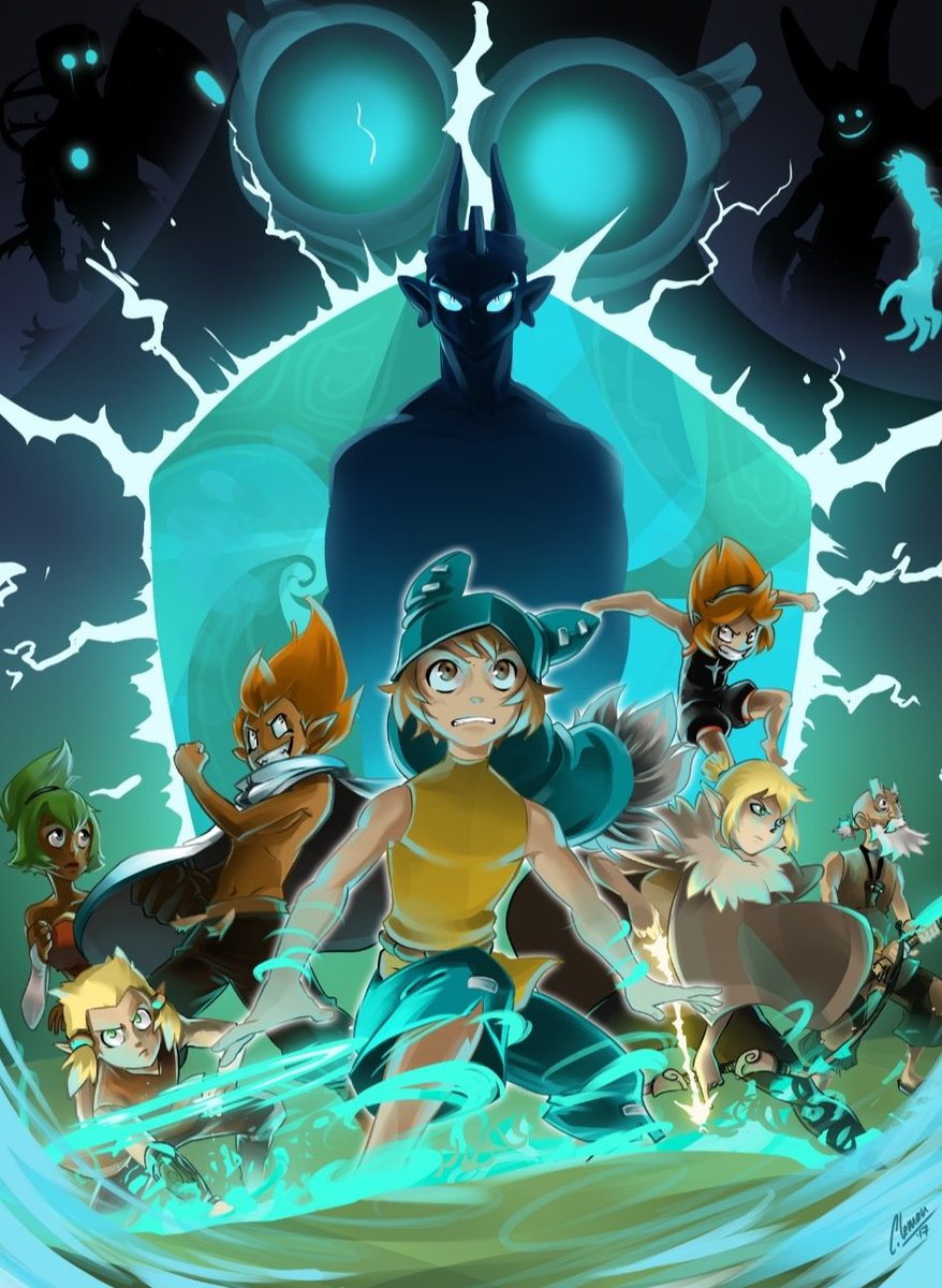 Galaxy10211's tweet photo. WAKFU TEAM FANART https://t.co/ycFrpXMDqi