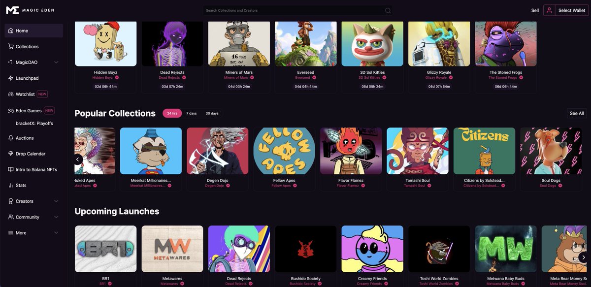 SoulDogsCity's tweet photo. We've just surpassed 25,000 SOL volume and we're back on the Popular Collections section on the @MagicEden homepage 📈

We're just getting warmed up, Soul Dogs! Just wait for #SoulSunday tomorrow.

RUFF RUFF
#dogsfollowdogs #solananfts #opensea #metaverse https://t.co/6CFv2gPCnO