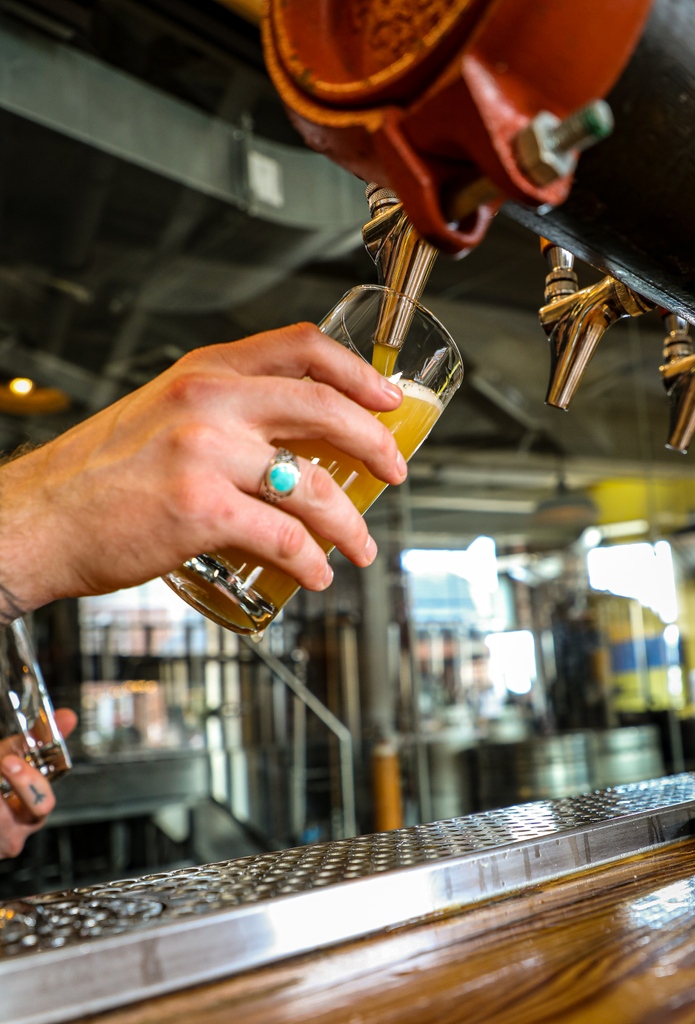 Feeling a little hazy? Same.

The No Kiwi is a Southern Hemisphere IPA. It's a juicy, hazy, citrus bomb dry hopped with Galaxy, Nelson, and Riwaka. 
*There is absolutely No Kiwi in this beer*