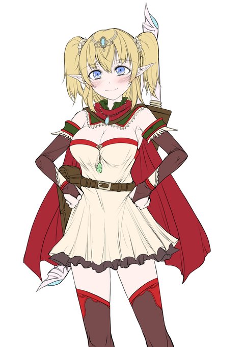 このエルフちゃんが😊→こうなっちゃうワケ🫣 