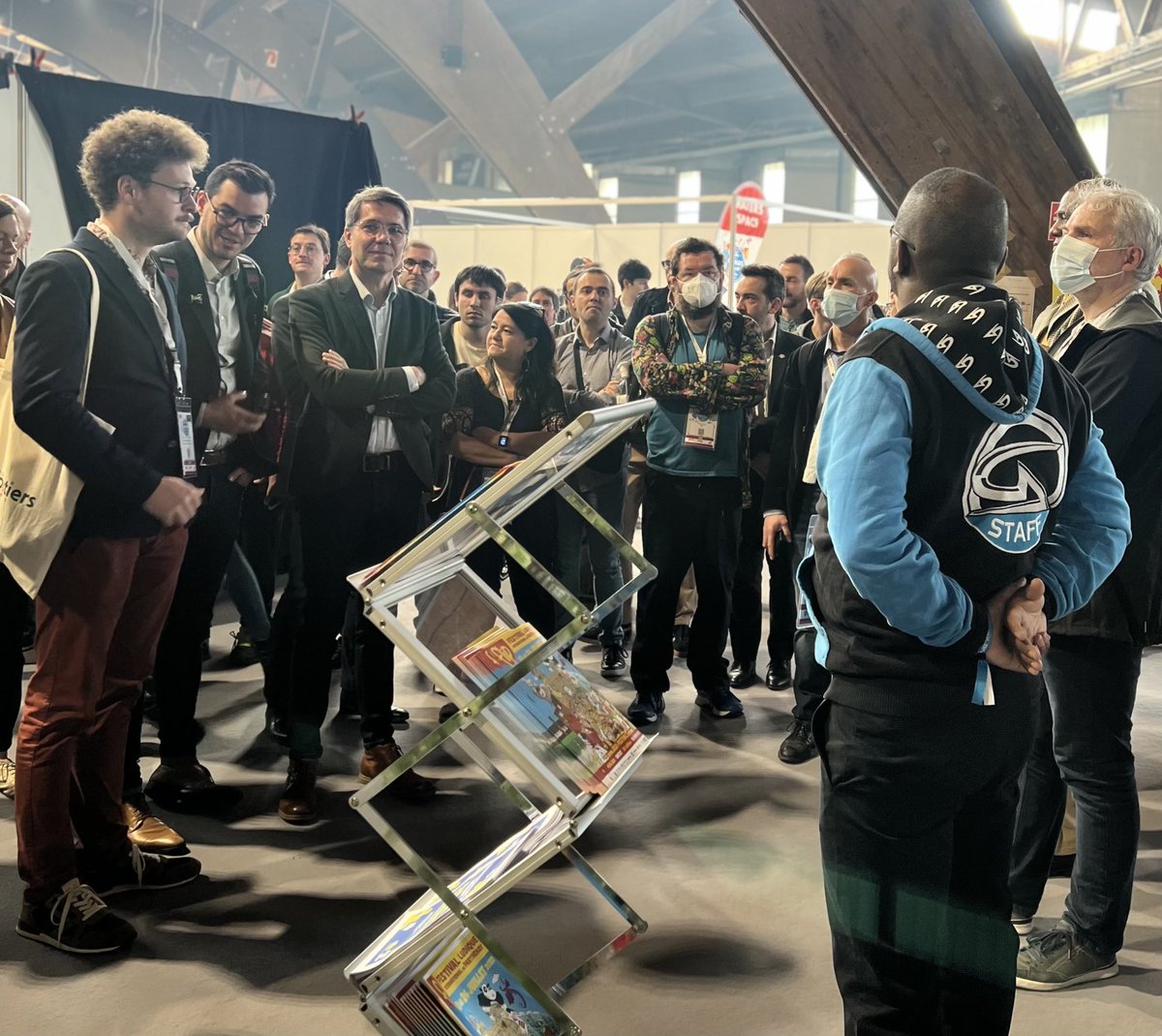 BenoitTirant's tweet photo. 🎮 💥 C’est parti pour la vingt-deuxième édition de la #GamersAssembly Festival édition !
Très bon festival à toutes et à tous ! ✨
#JeuVidéo #NouvelleAquitaine #SoGames #GA2022 #Poitiers
@GamersAssembly @al_rousset @HazouardMathieu https://t.co/BXbkQxUnd4
