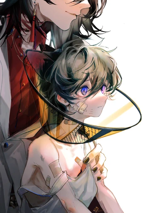 #ArtoftheRogue #Akurylic 
"能帮忙处理下小猫咪的伤口吗" 