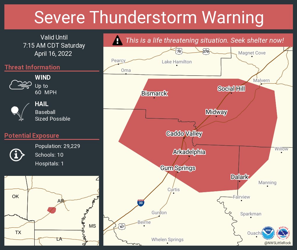 NWS Severe Tstorm on Twitter "Severe Thunderstorm Warning continues