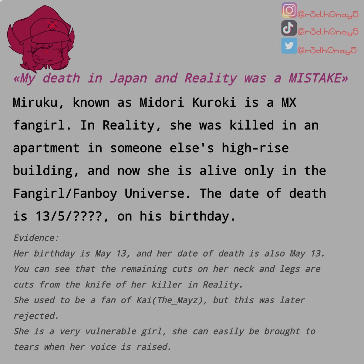 The_Kisspie's tweet image. Only my "Chosen Ones" noticed how Miruku had changed.
(My fight post)
#Fnffangirl #Mario85 #MX #Fnfoc