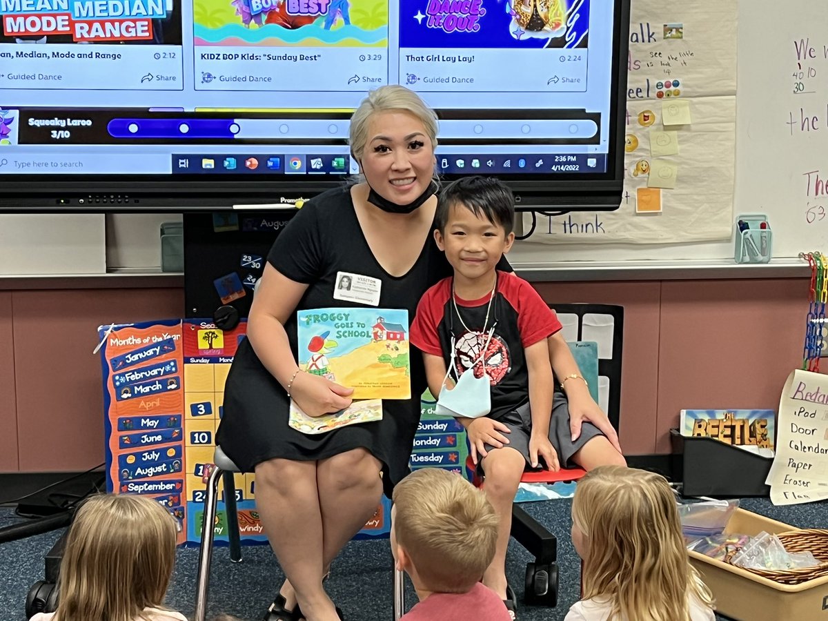 Thanks for reading to our class! <a href="/SampsonElem/">Sampson Elementary</a> #sampsonstrong