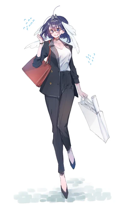 スーツ似合いそうだなって、、
#kronillust 