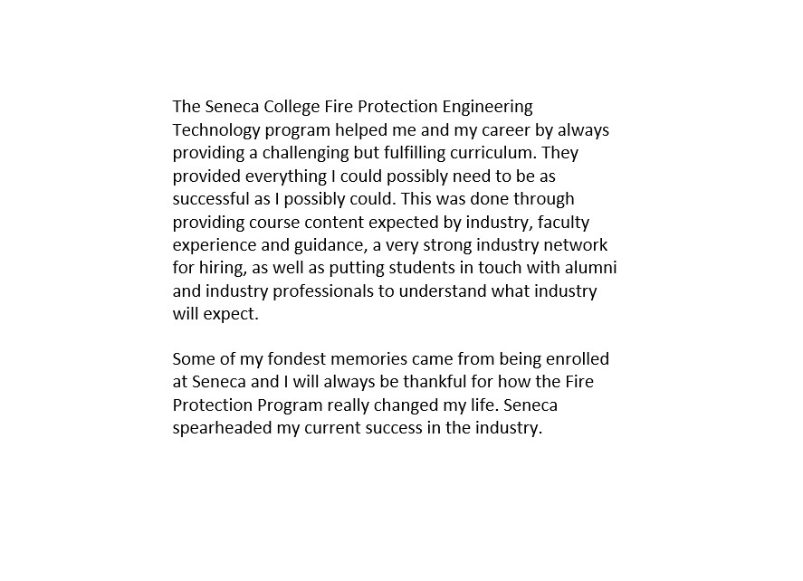 SenecaFire72's tweet photo. #AlumniAPRIL

Name: Alex Jacome
Program: FPT
Graduation: 2017
Career: Sales Representative for @Vipond_Inc (previously sprinkler designer)

@SenecaCollege graduates save countless lives with their work each day.
https://t.co/zi5GkVS29w
#SenecaAlumni #SenecaFire50th #Since72 https://t.co/PBMAQN1iYk