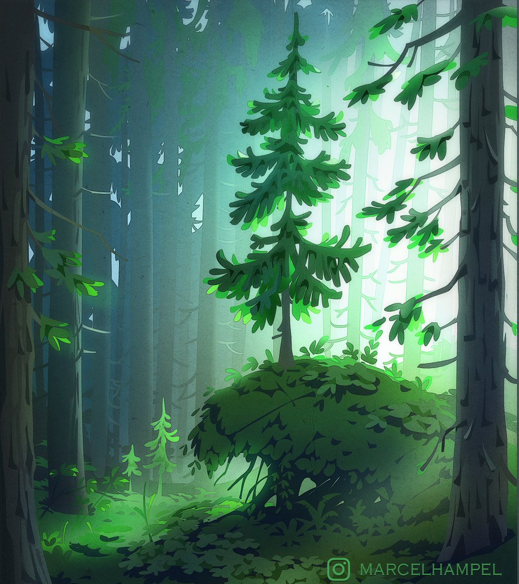 Who else loves to be in the woods?