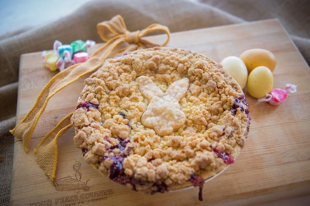 No Easter meal is complete without pie! Stop by today and grab that perfect pie 😋