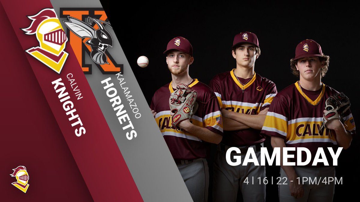 It's Game day! <a href="/CalvinMLacrosse/">Calvin Men’s Lacrosse</a> travels to Adrian for a 1pm start while <a href="/CalvinBaseball/">Calvin Baseball</a> is on the road at Kalamazoo for a doubleheader beginning at 1pm! #gocalvin