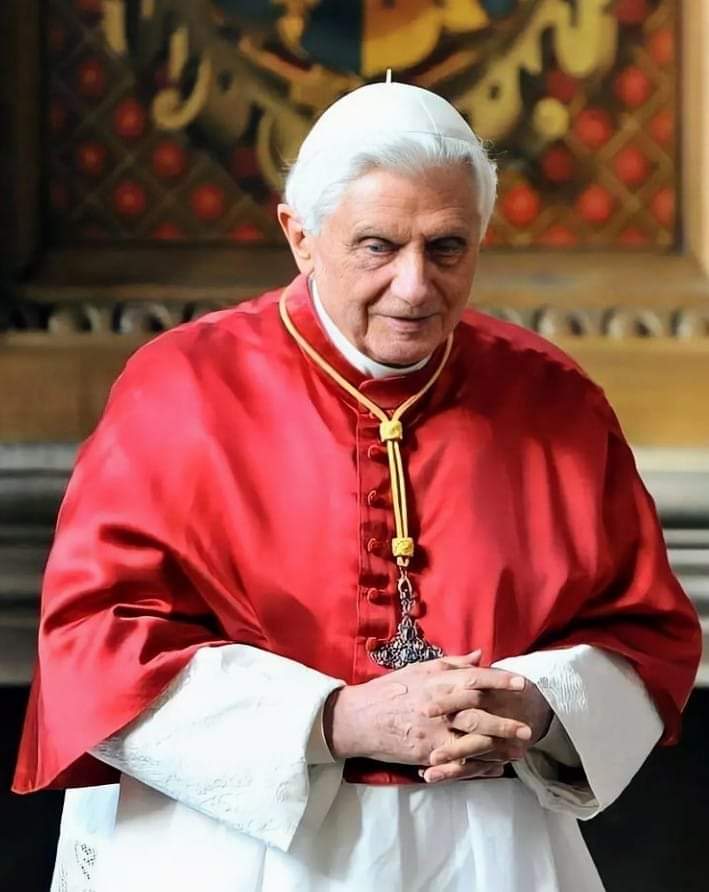 No doubt his name will go down in history as one of the very many great minds with which God has blessed his Church from the very beginning. - Alice Von Hildebrand on Pope Benedict XVI #95thbirthday
