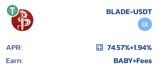 BabySwap #Baby the Landlord ๐๏ธ (@babyswap_bsc) on Twitter photo ๐ The <a href="/0xBladeGame/">BladeCommunity</a> Farm, Snack Pool, and Trade Mining are live now!
๐ถ๐ป Stake BLADE-USDT earn $BABY
๐ถ๐ป Trade BLADE-USDT earn $BABY
๐ถ๐ป Stake BABY earn $BLADE
๐ home.babyswap.finance/farms
#BabyMetaFi #BNBChain ๐ The <a href="/0xBladeGame/">BladeCommunity</a> Farm, Snack Pool, and Trade Mining are live now!
๐ถ๐ป Stake BLADE-USDT earn $BABY
๐ถ๐ป Trade BLADE-USDT earn $BABY
๐ถ๐ป Stake BABY earn $BLADE
๐ home.babyswap.finance/farms
#BabyMetaFi #BNBChain